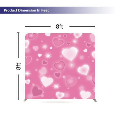 Exhibition Backdrop Portable Backdrop Stand Custom Promotion Fabric Banner Exhibition Stand