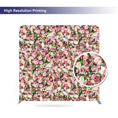 Customized Straight Backdrop Photo Booth Stand Pillowcase Backdrop Party Events Exhibition Backdrop Display