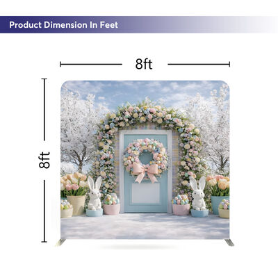 Customized Tension Fabric Exhibition Booth Backdrop Stand Trade Show Display Backdrop
