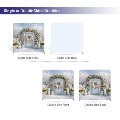 Customized Tension Fabric Exhibition Booth Backdrop Stand Trade Show Display Backdrop