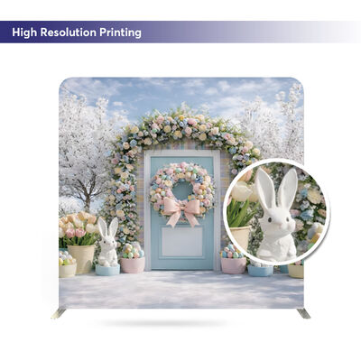 Customized Tension Fabric Exhibition Booth Backdrop Stand Trade Show Display Backdrop