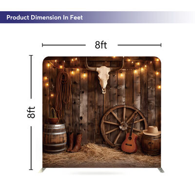 Exhibition Backdrop Wall Photobooth Background Custom Tension Fabric Backdrops For Events