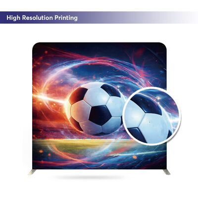 Portable And Foldable Tension Fabric Pillowcase For Wedding Photo Booth Exhibition Backdrop Display Stand