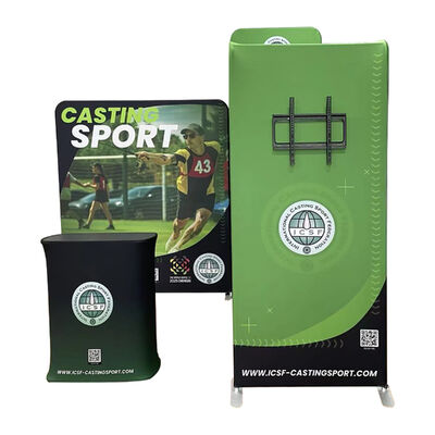 10x10ft Custom Portable Aluminum Tool Free Easy Setup Arch Shelf Trade Show Booth Exhibition Display