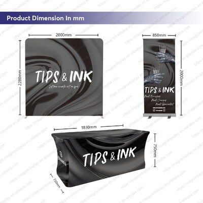 Easy Setup Trade Show Booth Display 10x10ft Exhibition Booth Customize Design Promotion Counter for Expo Tradeshow
