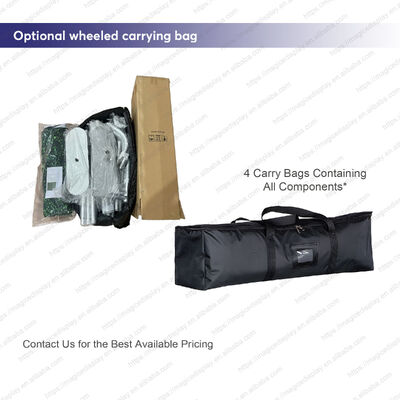 Custom Portable Trade Show Booth Display 10x10FT Heavy Duty Aluminum Alloy Tension Fabric Backdrop