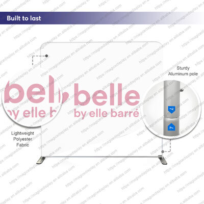 10x10ft Aluminum Tension Fabric Shelf Display Portable Advertising Promotion Exhibition Trade Show Booth
