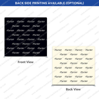 Exhibition Custom Logo Aluminum Tube Stand Banner Backdrop Straight Tension Fabric Backdrop Display