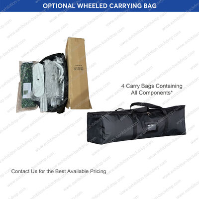 Exhibition Custom Logo Aluminum Tube Stand Banner Backdrop Straight Tension Fabric Backdrop Display