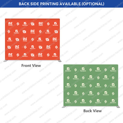 Custom Tension Fabric Backdrop For Exhibition Expo Stretch Tension Fabric Backdrop Trade Show Banner Display