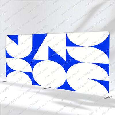 Durable Stretch Tension Fabric Backdrop Display Fabric Exhibition Stands For Trade Show