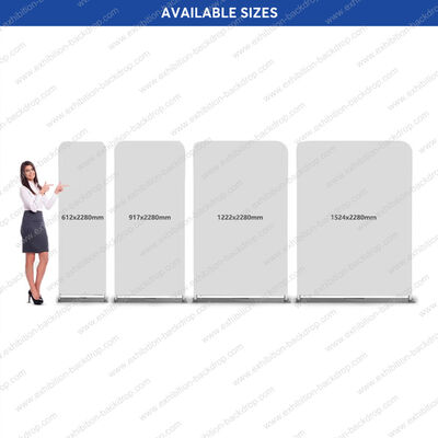 Custom Design Tension Fabric Display Stand Tension Fabric Backdrop Stand For Trade Show Exhibition Conference