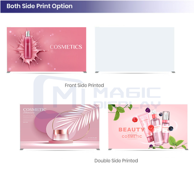 SEG Light Box Backlit Reception Desk LED Light Box Display Easy Build Light Box Exhibition Booth