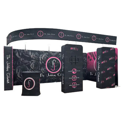 Trade Show Booth 3m by 6m Display with High Resolution Graphics and Durable Aluminum Frame for Repeated at Conventions