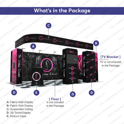 Customizable Trade Show Booth Solutions Featuring Modular Design for Easy Assembly and Maximum Visibility at Exhibitions