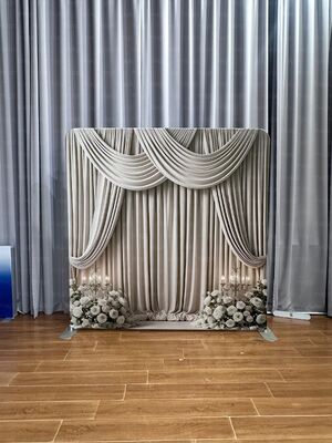 Durable Lightweight Portable Tension Fabric Backdrop Ideal for Trade Shows Exhibitions Events and Corporate Presentations