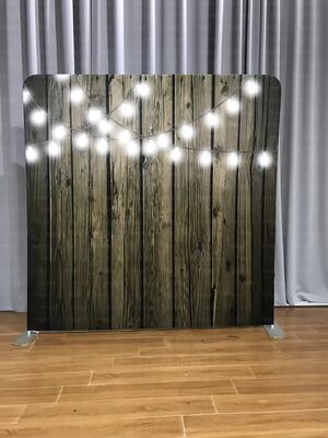 Easy to assemble Pillowcase Backdrop featuring stretch fabric construction great choice for event planners and designers