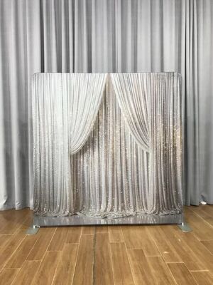 Pillow Case Backdrop Photo Booth Backdrop Stretch Tension Banner/ 360 Photo Backdrop Stand with Popular Designs