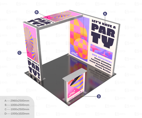 Bright SEG Light Box with Edge Lit LED Technology and Lightweight Design Providing Eye Catching Retail Signage Solutions