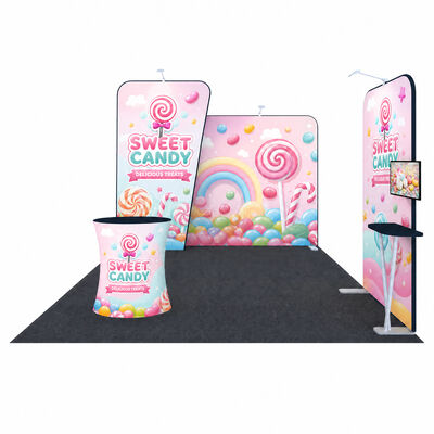 Durable Portable Exhibition Display Stand Ideal for Frequent at Trade Shows Exhibitions and Corporate Marketing Events