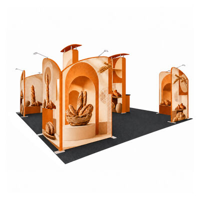 20x20ft Custom Tension Fabric Trade Show Booth Display